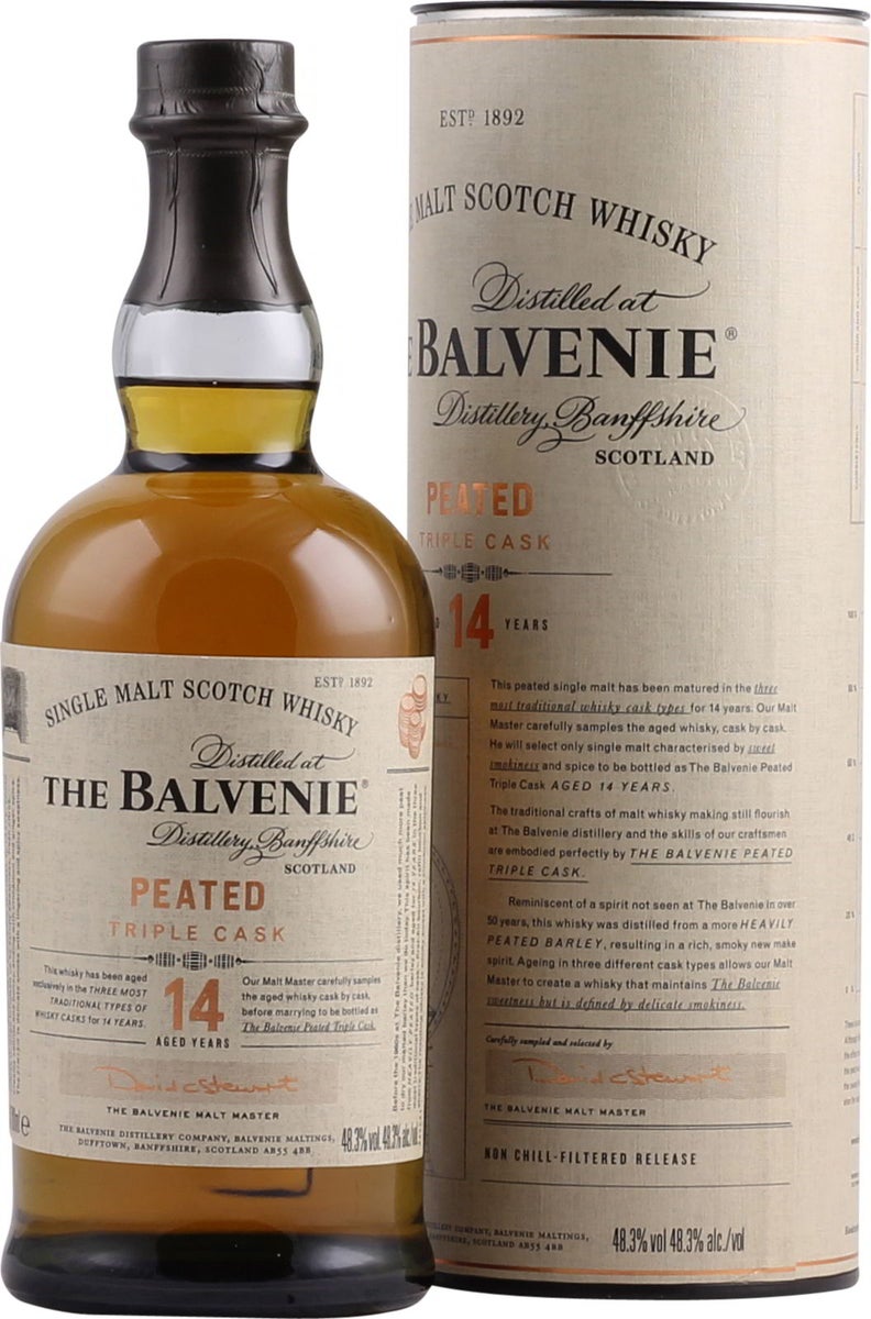 Balvenie 14 yo Peated Triple Cask | 48,3% | 0,70 l | Dryckeslaget