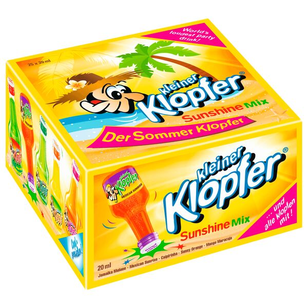 Kleiner Klopfer Sunshine Mix | 15-17% | 25x0,02 l