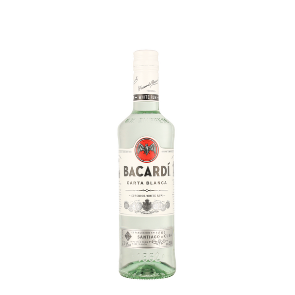 Bacardi Carta Blanca | 37.5% | 0,50 l