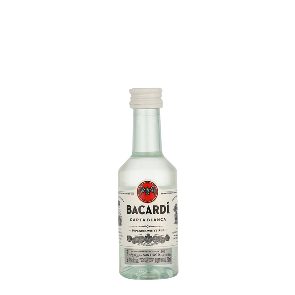 Bacardi Carta Blanca PET | 40% | 0,05 l