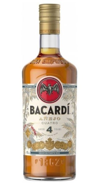 Bacardi Rum A&ntilde;ejo Cuatro 4y | 40% |1 l