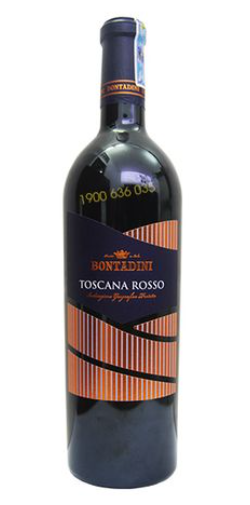 Bontadini Rosso Igt Toscana | 14,5% | 0,75 l