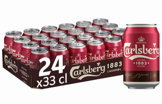Carlsberg 1883 | 4,6% | 24x0,33 l