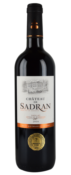 Bordeaux Chateau De Sadran Cadillac  | 13% | 0,75 l