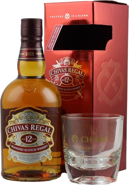 Chivas Regal 12 yo Geschenkset | 40% | 0,70 l