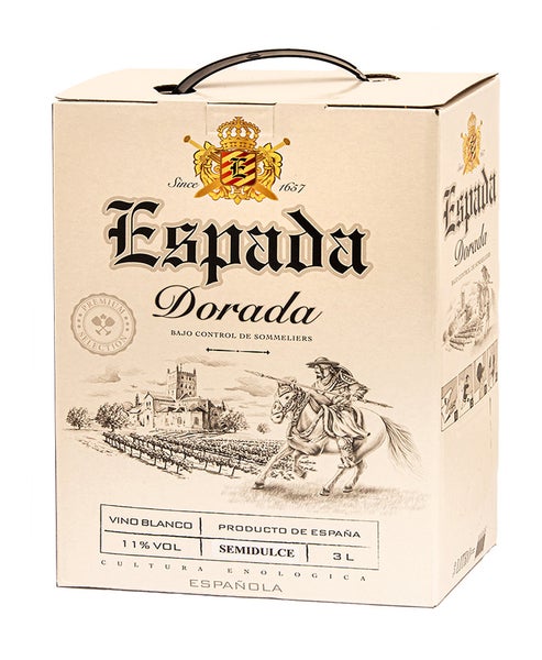 Espada Dorada Vino Blanco Semidulce | 11% | 3 l BIB