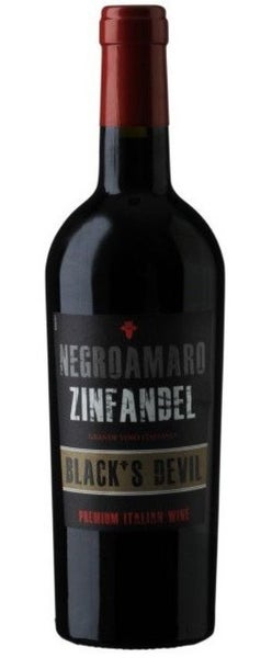 Negroamaro Zinfandel Black's Devil | 15% | 0,75 l