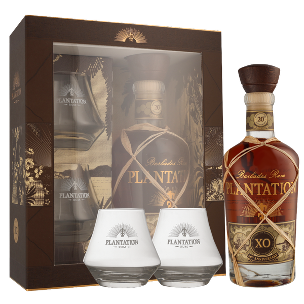 Plantation XO 20Th Anniversary + 2 Glasses | 40% | 0,70 l
