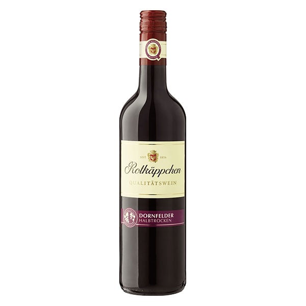 Rotk&auml;ppchen Dornfelder Halbtrocken | 12% | 0,75 l