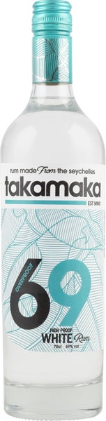 Takamaka Overproof Vit | 69% | 0,70 l