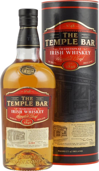 The Temple Bar Traditional Irish Whiskey | 40% | 0,70 l