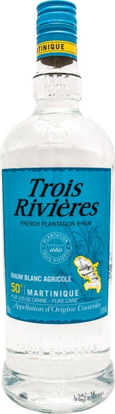 Trois Rivieres Rhum Blanc Agricole | 50% | 1 l