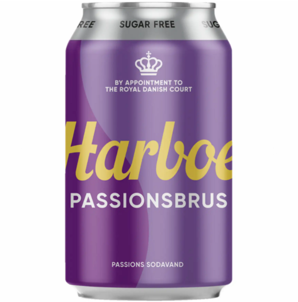 Harboe Passion Brus Sugar Free | 24 x 0,33 l