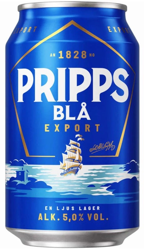 99 x Pripps Bla Export | 5% | 24x0,33 l