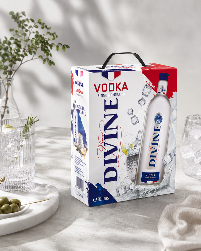 Pure Divine Vodka (ex. Boris Jelzin Vodka) | 37,5% | 3 l BIB