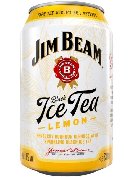 Jim Beam White & Black Ice Tea Lemon DPG | 10% | 0.33l