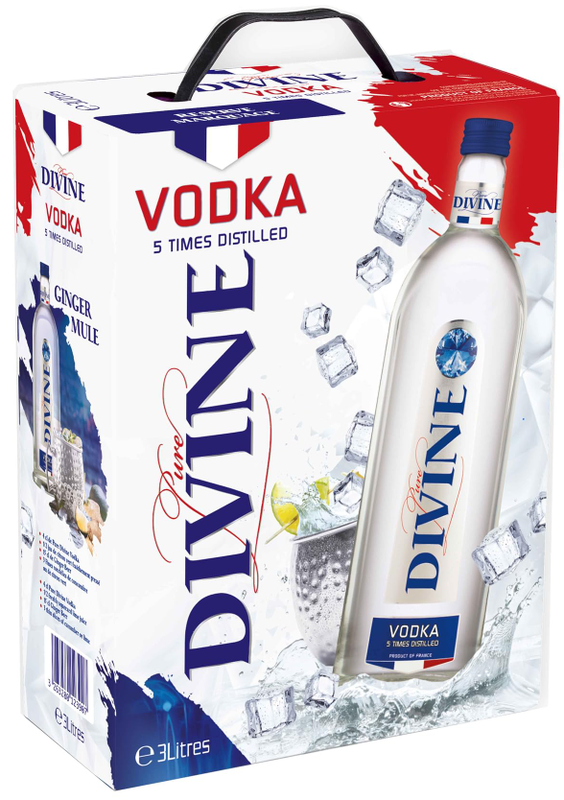 Pure Divine Vodka (ex. Boris Jelzin Vodka) | 37,5% | 3 l BIB
