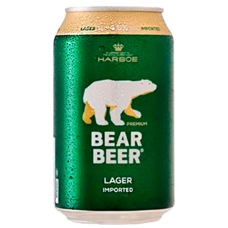 Harboe Bear Beer Lager | 5% | 24x0,33 l