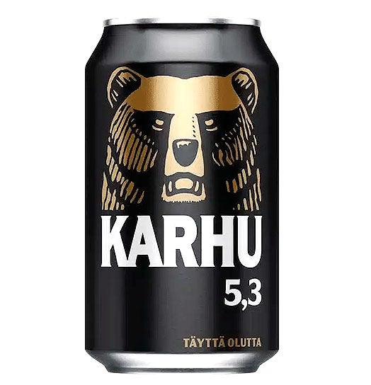 Karhu Olut | 5,3% | 24x0,33 l