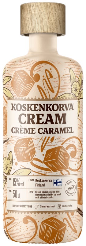 Koskenkorva Creme Caramel | 15% | 0,50 l