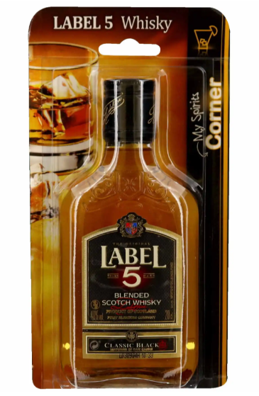 Label 5 Blended Scotch Whisky | 40% | 0,20 l