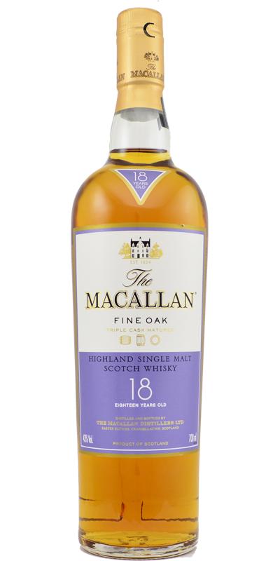Macallan 18 yo Fine Oak | 43% | 0,70 l