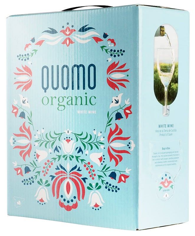 Quomo Ecological White Wine BIO (MHD / Best before) | 11,5% | 3 l BIB