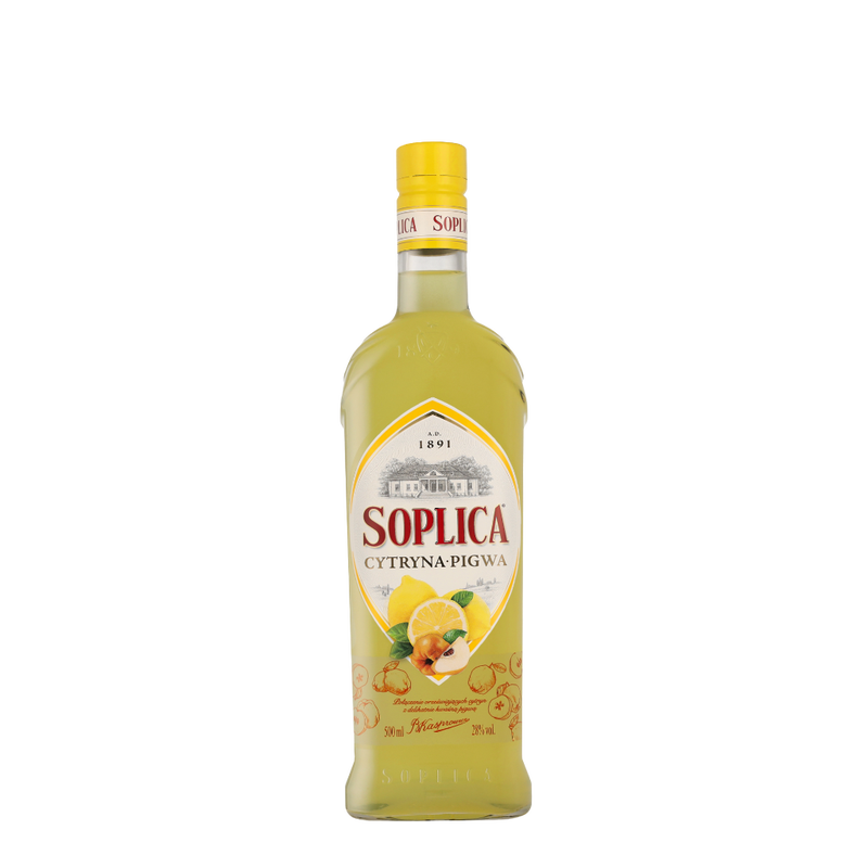 Soplica Cytryna Pigwa &lsquo;Citroen-Kweepeer&rsquo; | 28% | 0,50 l