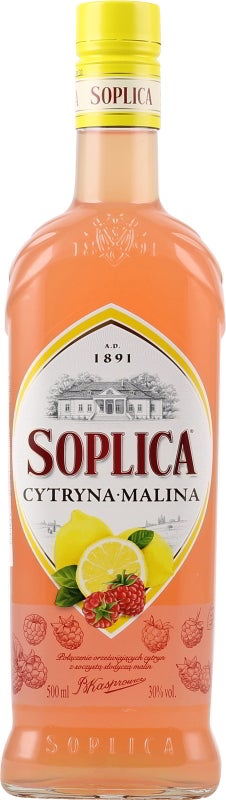 Soplica Cytryna-Malina Zitronen-Himbeer Liqueur | 30% | 0,50 l