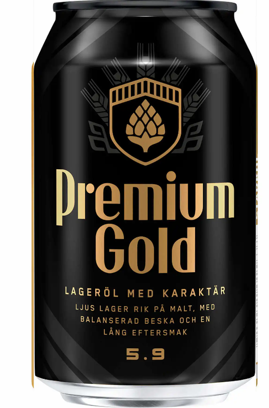 Spendrups Premium Gold | 5,9% | 24x0,33 l