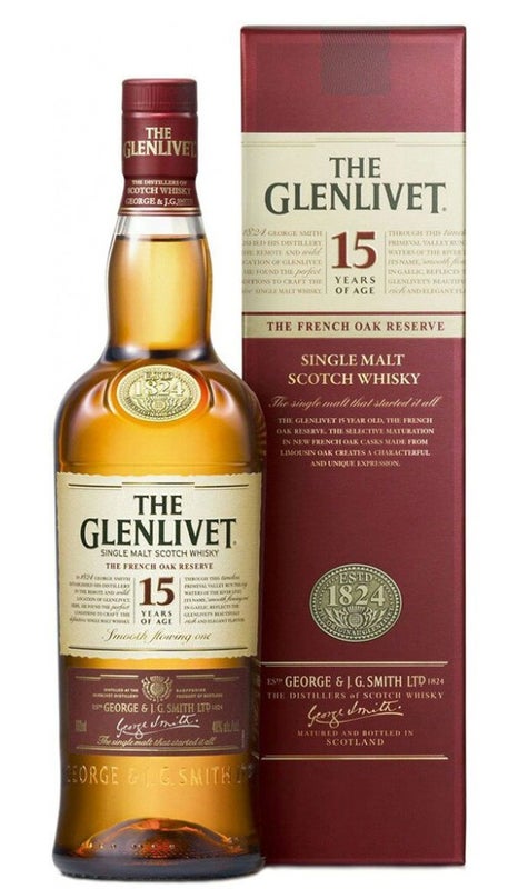 The Glenlivet 15 yo Single Malt | 40% | 0,70 l