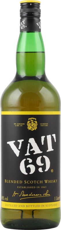 VAT 69 Blended Scotch Whisky | 40% | 1 l